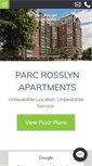 Mobile Screenshot of parcrosslyn.com